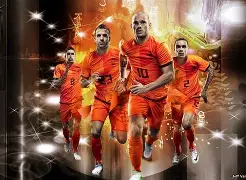 包含荷兰国家队在比赛中展现出强大的实力，轻松晋级的词条